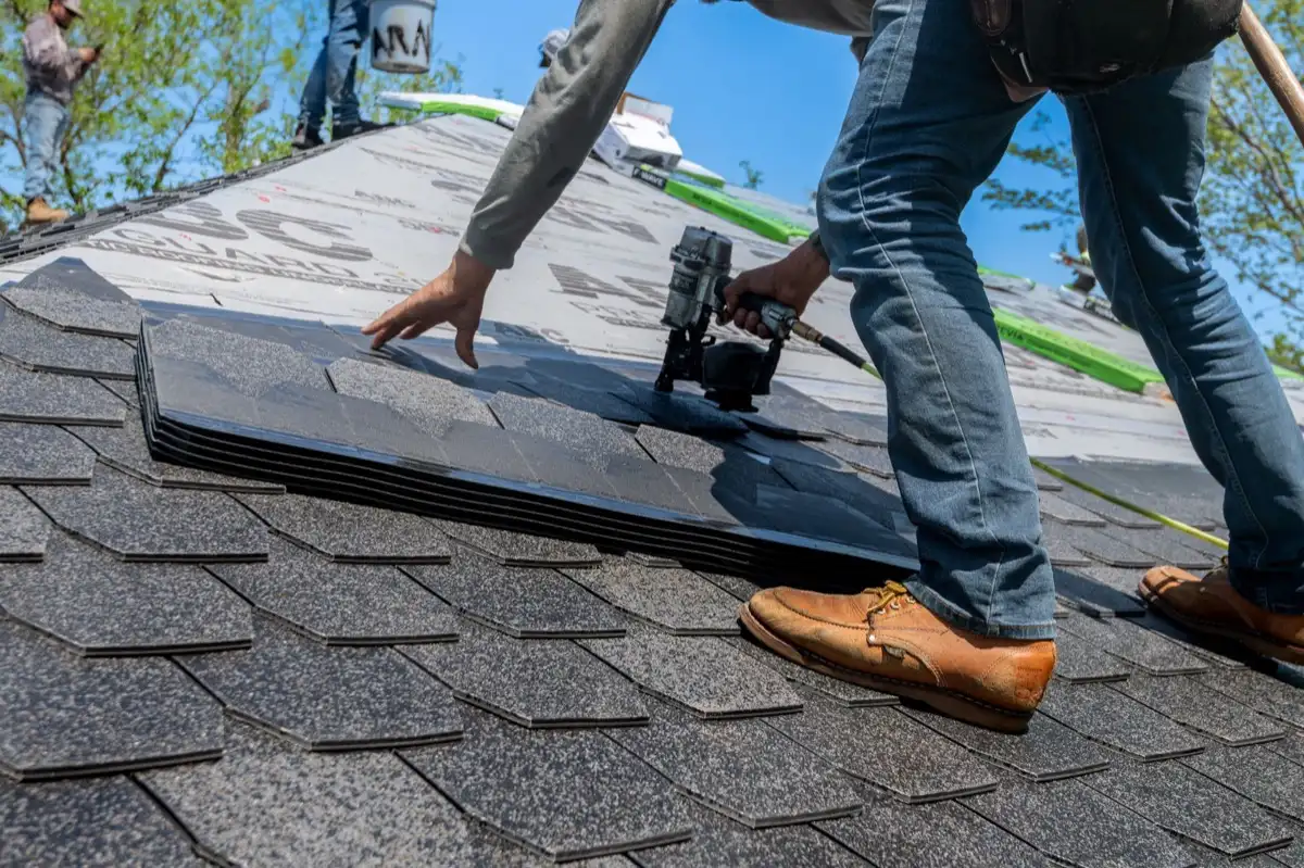 roofing project in Hammond, IN — 1